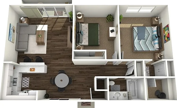 The Cedar Floorplan Diagram