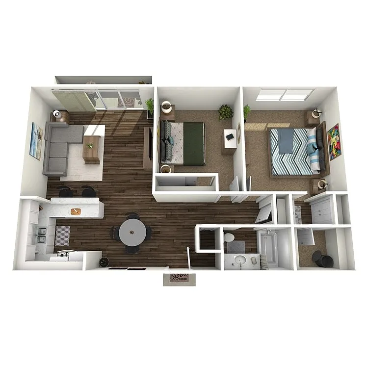 Floor plan The Cedar