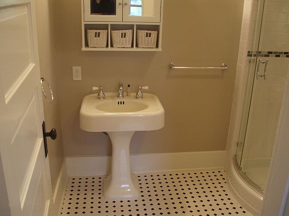 Tile floor/shower stall