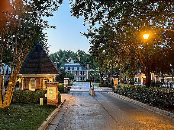 Beautiful Gated Entry