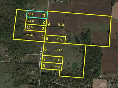 TRACT 1 Middle Urbana Rd, Urbana, OH, 43078