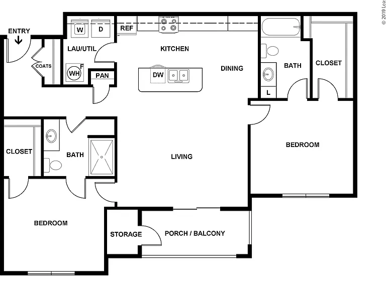 B4 Floor plan W Dimensions B4 Floor plan W Dimensions