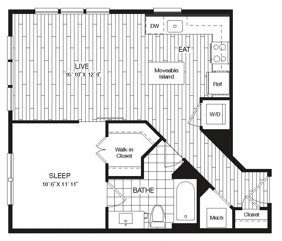 Floor plan Lofts-A19