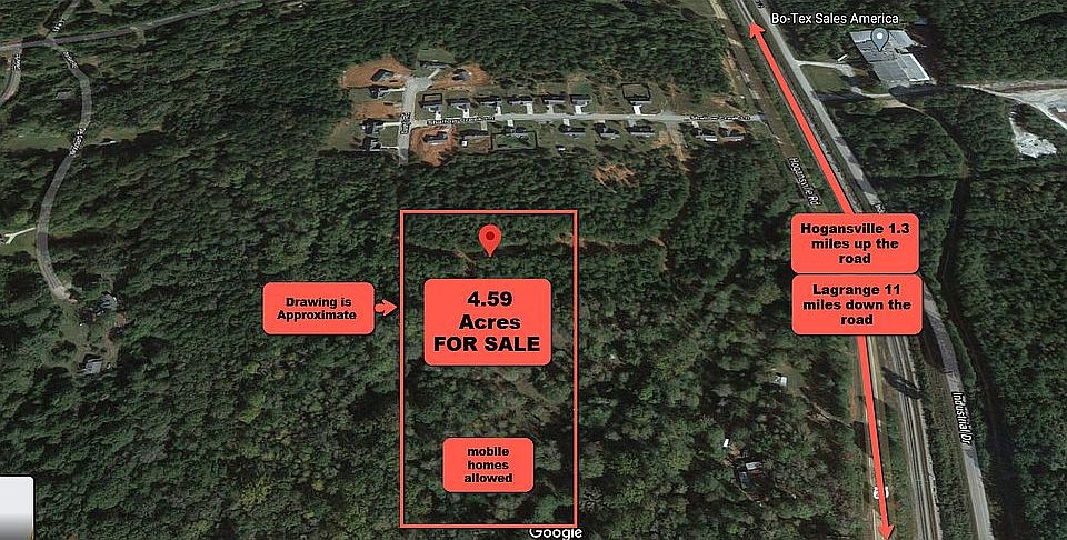 Untouched wooded land.