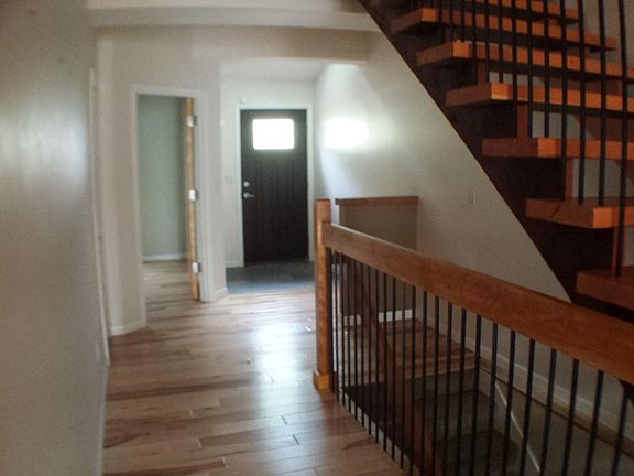 Front hall and stairs