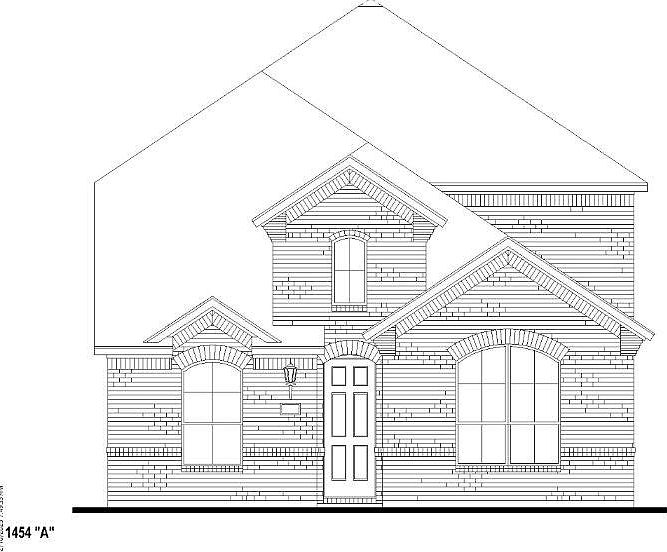 Plan 1454 Elevation A