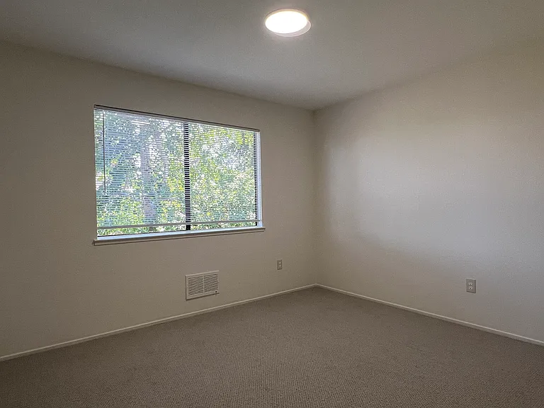 Bedroom facing back