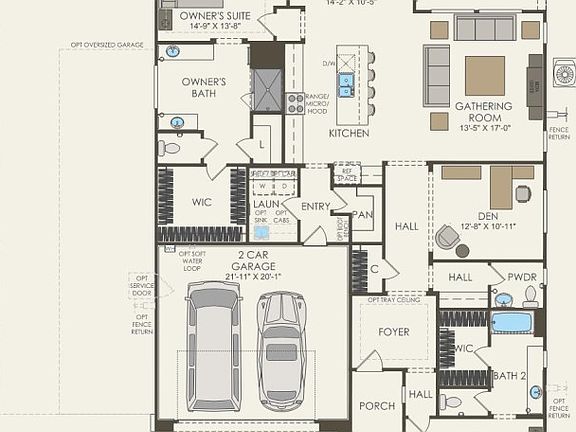 First Floor 2 br 2.5 ba