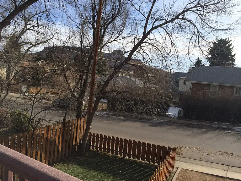 View of the street to the left