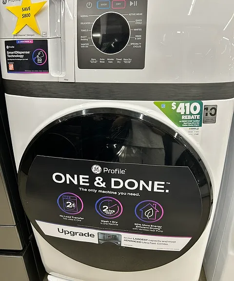 Brand new-GE Profile combo washer/dryer