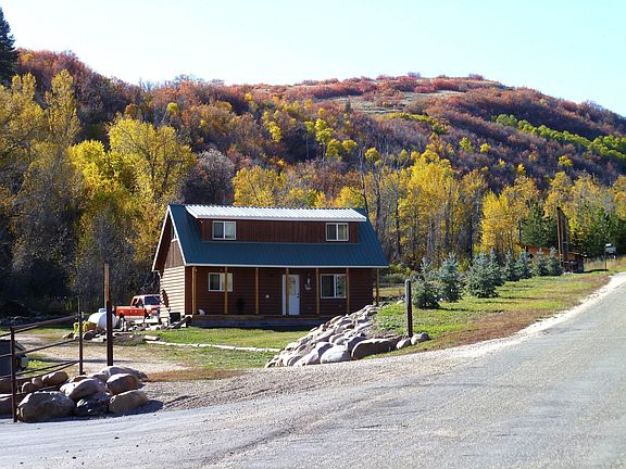 Cabin in the fall