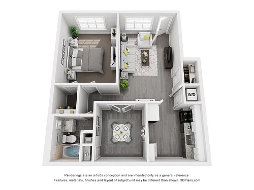 Floor plan A4 - Den