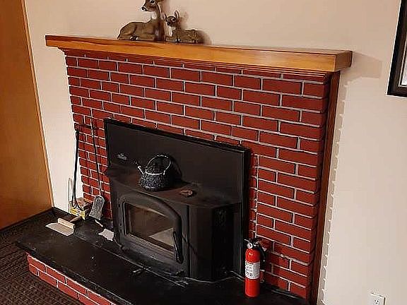 Fully-functional fireplace