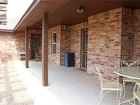 Perfect Patio For Hosting. This Large Patio Looks Out West To Your Own Rustic Pergola And Stone Fireplace.