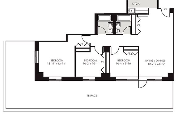 2nd image of 45 Wall St APT 1808