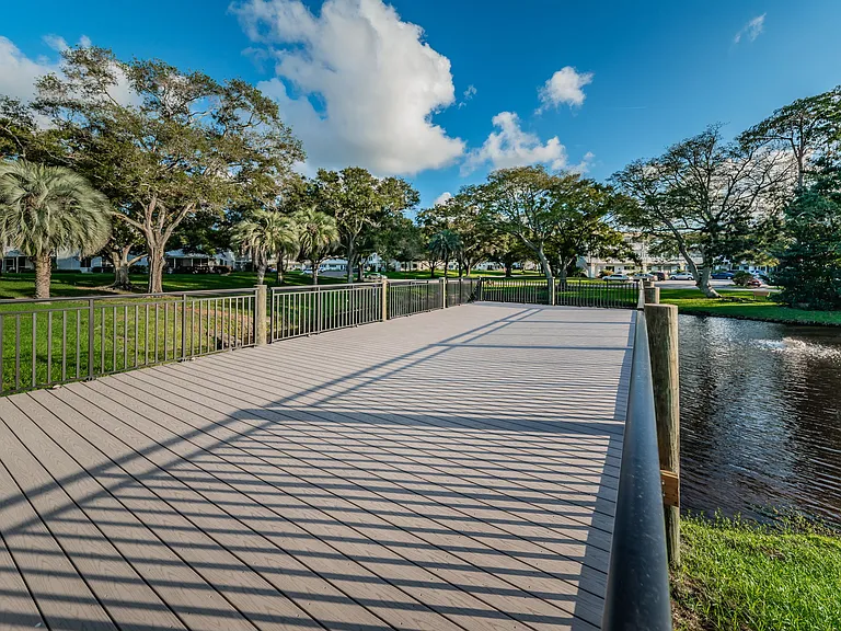 One of many scenic walking paths
