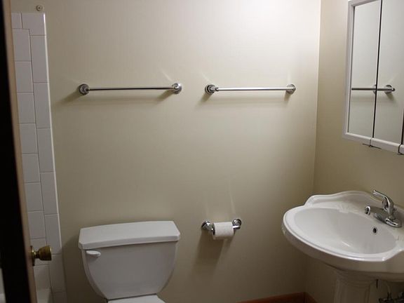 Newly renovated bathroom