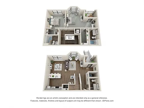 Floor plan The Seurat