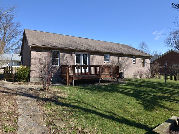 rear of house