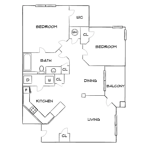 Floor plan Design 2A10 Premier