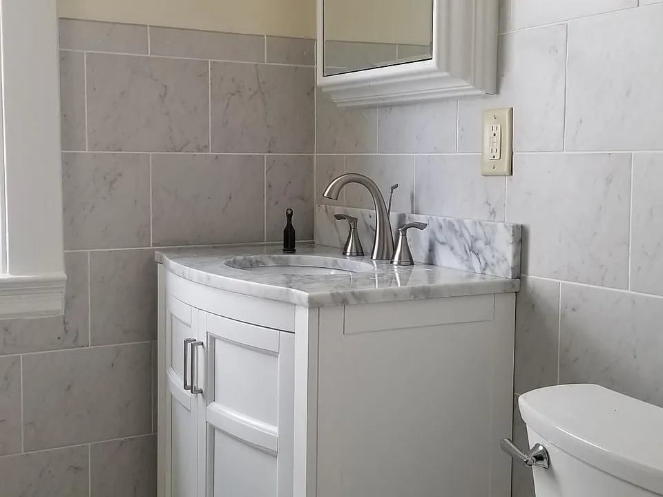 New Vanity & New Toilet