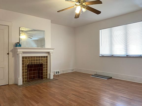Family room with new hardwood floor
