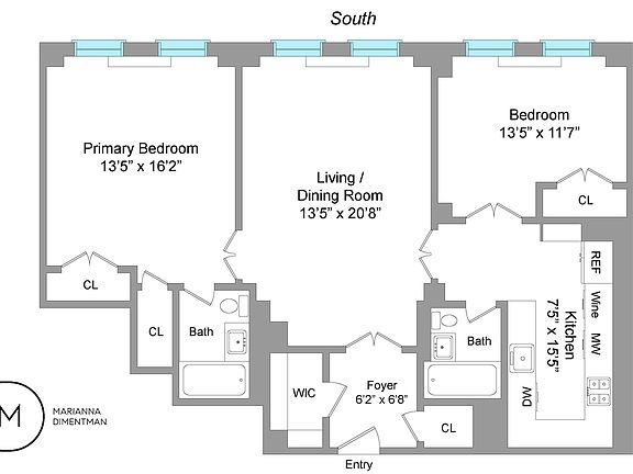 2nd image of 20 W 72nd St #705