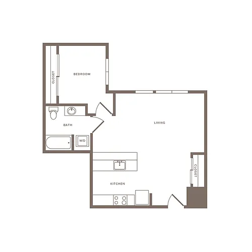 Floor plan ZA14 MFTE-INCOME RESTRICTED