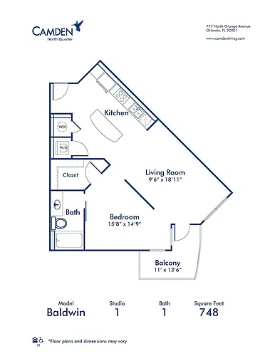 Floor plan Baldwin