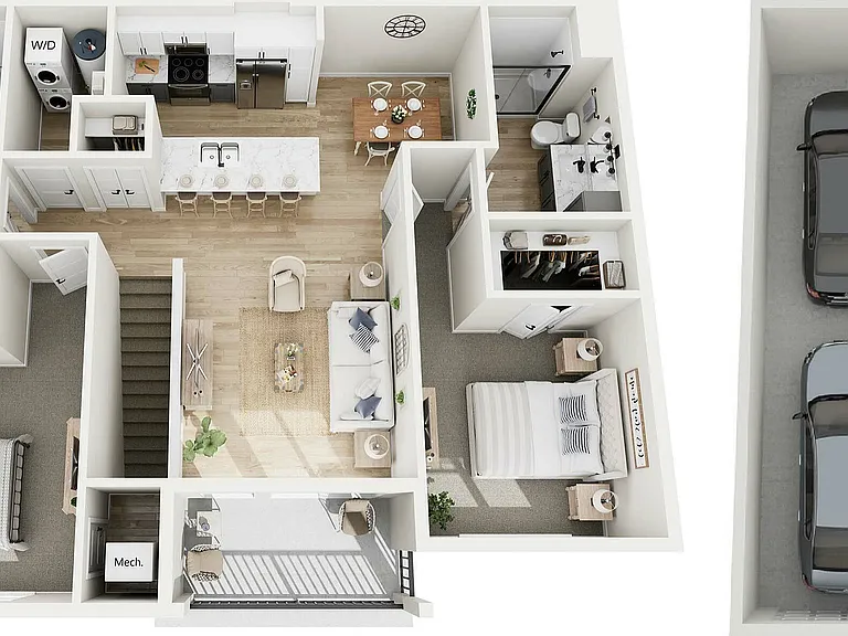 Floor Plan 2F | Seasons at Elgin | Apartments in Elgin, IL Floor Plan 2F | Seasons at Elgin | Apartments in Elgin, IL