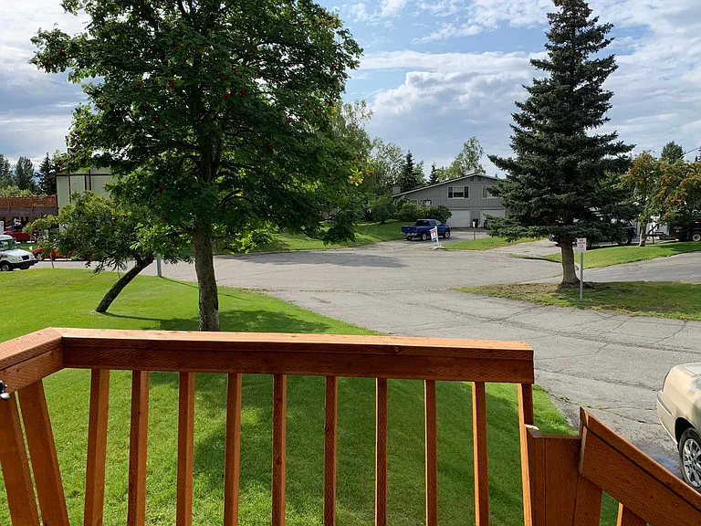 View from front porch