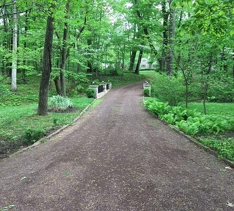View from the driveway