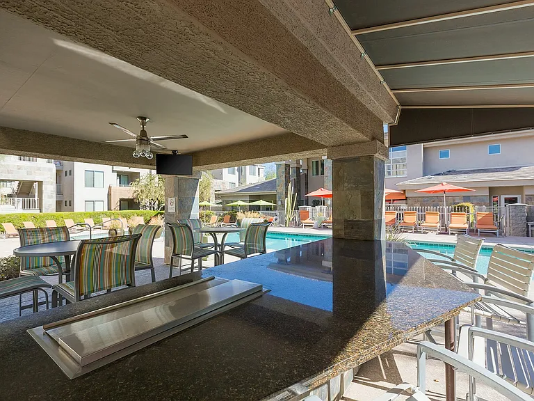Pool Grill Area