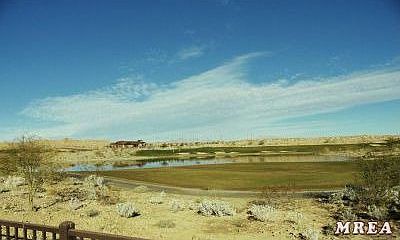 Golf Course lake behind home