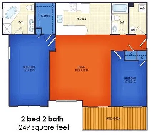 Floor plan 2C