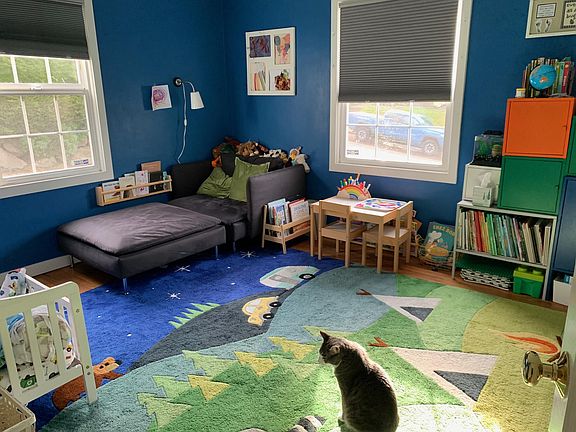 Bedroom 1 on main floor (cat not included)