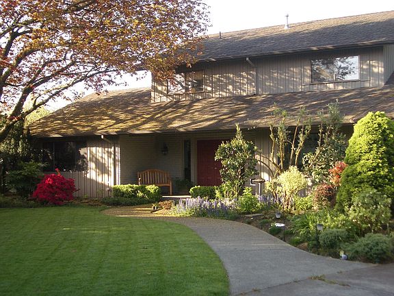 view from driveway