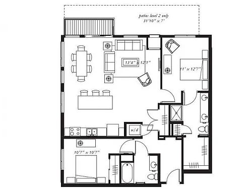 Floor plan Yuba