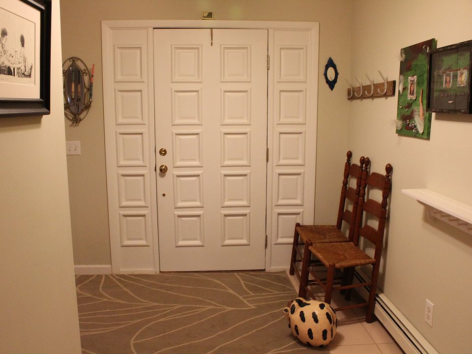 Spacious entryway.