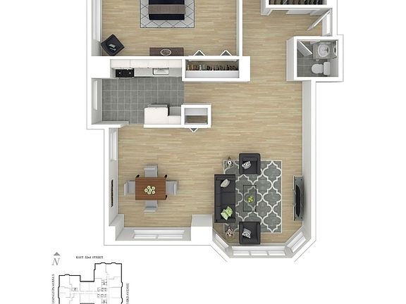 3rd image of 151-155 E 31st St #E19g