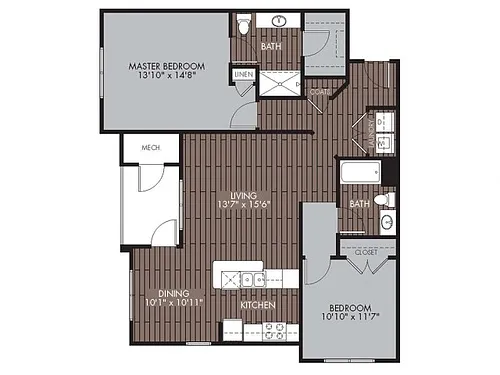 Floor plan C