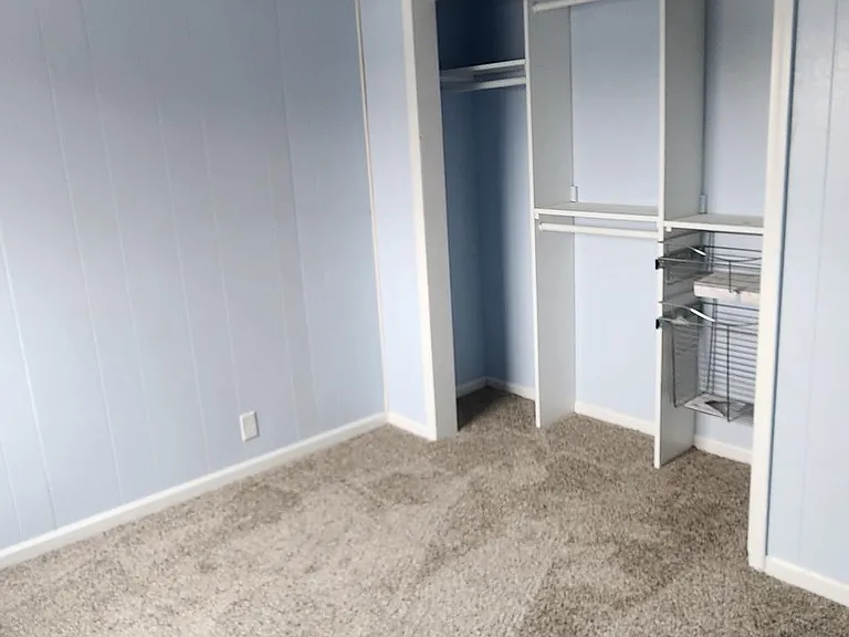 Upstairs fourth bedroom. new carpet, lots of light, 8x8 closet.