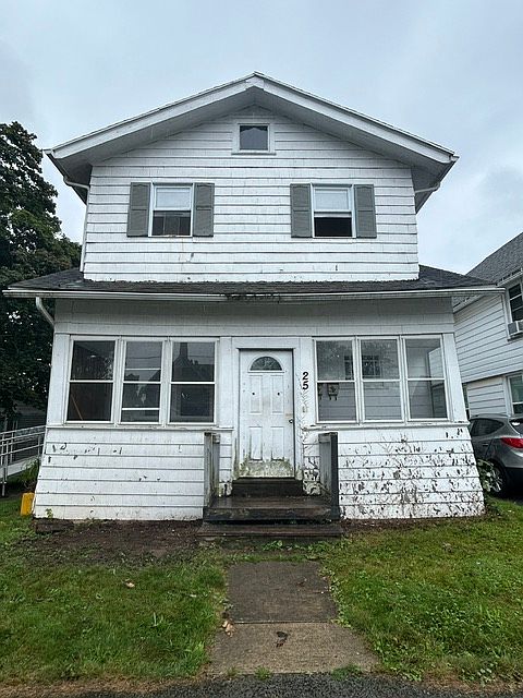 Front view - home is scheduled to be vinyl sided this Summer
