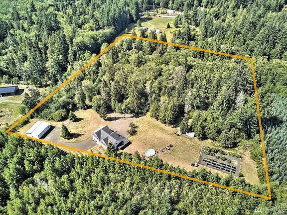 All the privacy you need! Ten full acres of it, and it backs up to long-term timber...