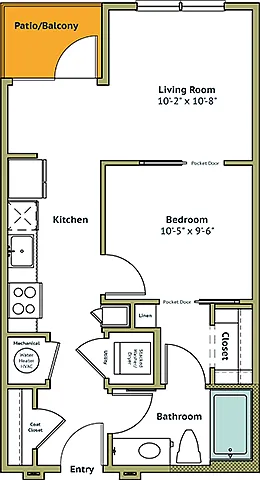 Floor plan E2
