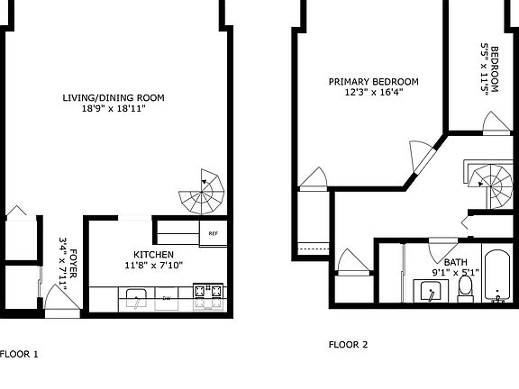 2nd image of 626 Vanderbilt Ave APT 2B