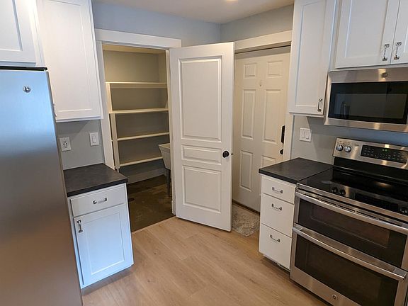 Pantry/Mudroom to the right of the entrance.