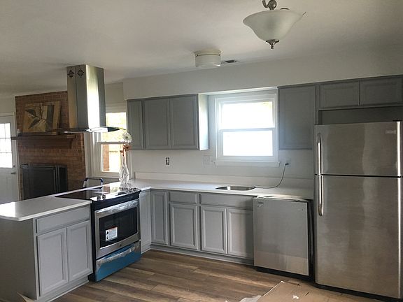Kitchen almost completed. 