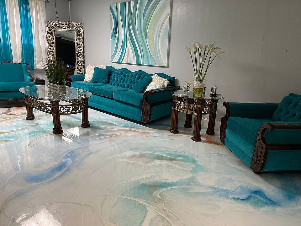 Basement living room