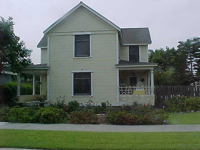 House in 2003 when we moved in and took out some trees in front